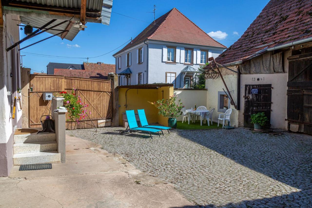 Ma Rose Des Lumieres Maison Independante 6 Personnes Avec Grande Cour Griesheim-près-Molsheim エクステリア 写真